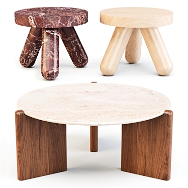 CB2: Santoro and Jaxx - Coffee and Side Tables