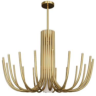 Stardust Luxe Chandelier 3D model image 1 