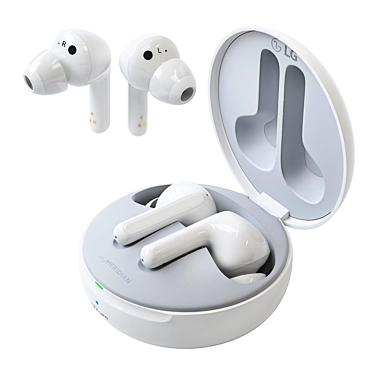 Wireless FN7 Earbuds: Premium Sound 3D model image 1 