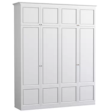 Elza Cupboard: Stylish and Spacious Storage 3D model image 1 