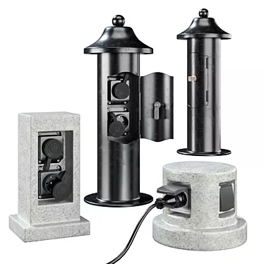 Outdoor garden socket