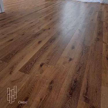 Rustic Relic Oak Flooring 3D model image 1 