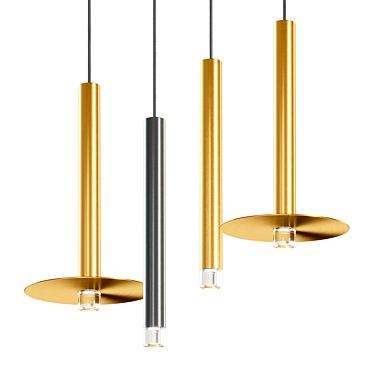 Sleek Gift Pendant Lamp 3D model image 1 