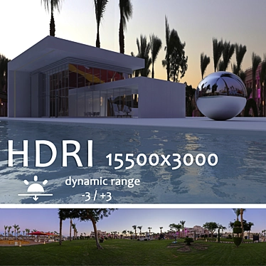 Egyptian Sunset HDRI 3D model image 1 