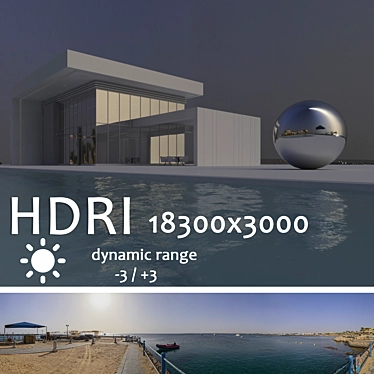 Title: Egypt HDRI Sunrise 3D model image 1 