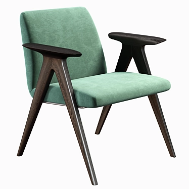 Stua Libera Modern Armchair 3D model image 1 