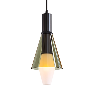 Sleek Pendant Lamp K2 3D model image 1 