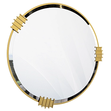 Elegant Vertigo Mirror 3D model image 1 