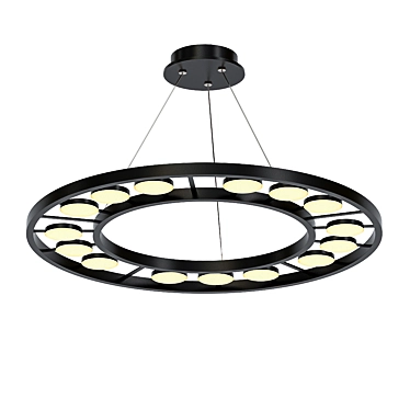 Elegant Maxine Light Chandelier 3D model image 1 