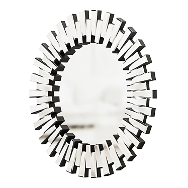 Round wall mirror "Dorian" Louvre home