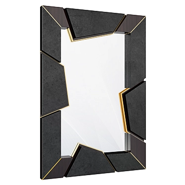 Luxxu Athos Mirror: Elegant Dimensions and Superior Craftsmanship 3D model image 1 