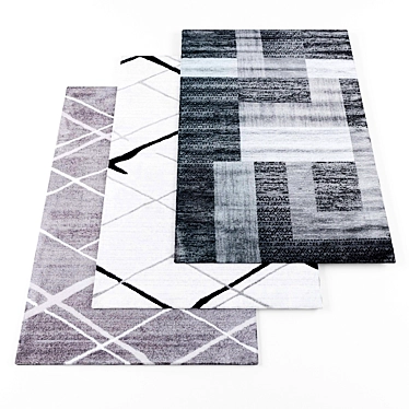 Luxury Collection of 6 Rugs 3D model image 1 