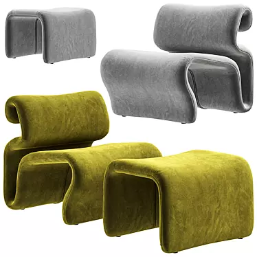 Artilleriet - Etcetera (Fabric Easy Chair and Footstool)