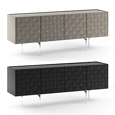 Modern Karo Console - Sleek and Stylish 3D model image 1 