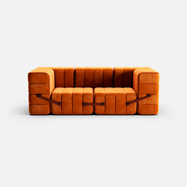 Modular Curt Sofa Set 3D model image 1 