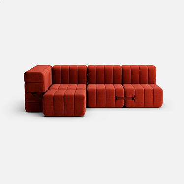 Modular Sofa System Curt: 15 Modules 3D model image 1 