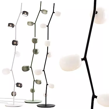 Brokis Ivy: Elegant Floor Lamp 3D model image 1 