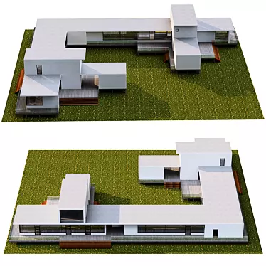 101 Residential Building | Detailed Single-Story Design 3D model image 1 