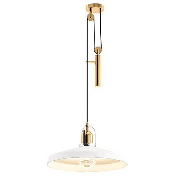 Elegant Holt Pendant for Stylish Interiors 3D model image 1 