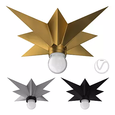 Loft-Concept Star Ceiling Mount 3D model image 1 