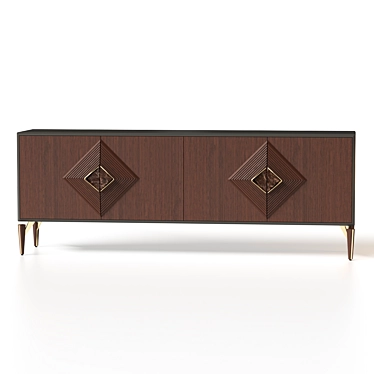 Valentin Console Table: Modern, Stylish Design 3D model image 1 