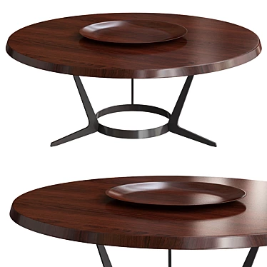 Modern Italian Design: Maxalto ASTRUM Table 3D model image 1 