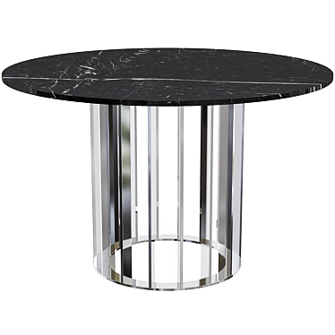  Modern Chicago Dining Table: Stylish and Functional 3D model image 1 