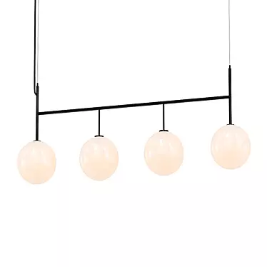 TR Bulb: Stylish Opal Suspension 3D model image 1 