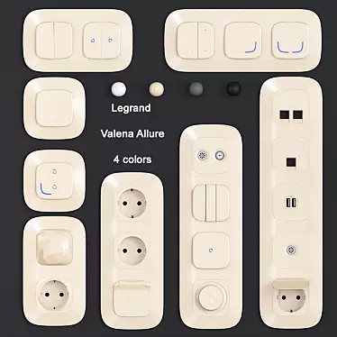 Sockets and switches Legrand Valena Allure