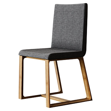 Halley Chair: Modern Design, Unparalleled Comfort 3D model image 1 