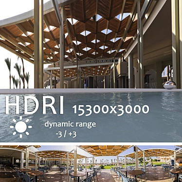 Egyptian HDRI Daytime Panorama 3D model image 1 
