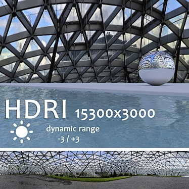 Title: Daytime HDRI Panorama in Moscow 3D model image 1 