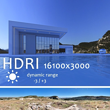 Spherical HDRI Map: Daytime in Crimea 3D model image 1 