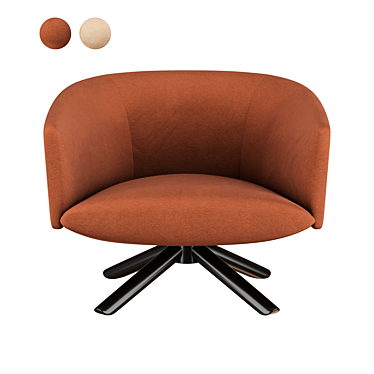 Stylish Livre Armchair by Gallotti & Radice 3D model image 1 