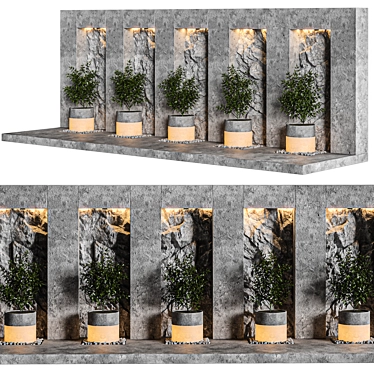 2015 Outdoor Plant: Versatile, Realistic, High-Quality 3D model image 1 