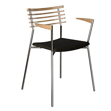 Elegant Randers Radius Chair 3D model image 1 