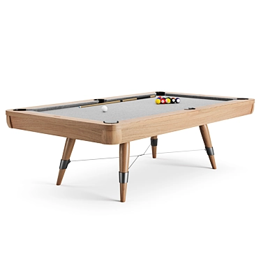 Roosevelt Billiards Table: Classic Elegance 3D model image 1 