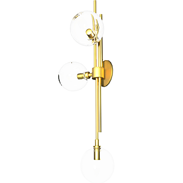 Elegant Wall Sconce: Illuminating Elegance 3D model image 1 