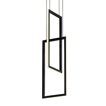 Contemporary Watlington Pendant Light 3D model image 1 