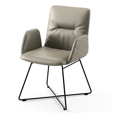 Sleek Lotta Chair - Stylish and Comfortable 3D model image 1 
