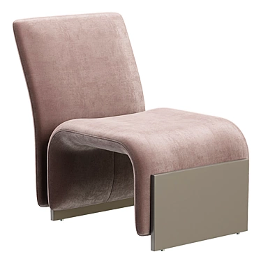 Sancal Diwan: Luxurious Armchair for Modern Spaces 3D model image 1 