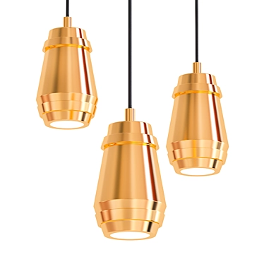 CASK Pendant Light - Sleek Modern Design 3D model image 1 