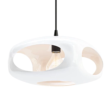 Modern Geometric Pendant Light 3D model image 1 