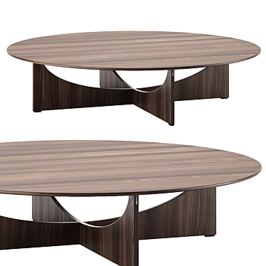 Elegant LIDO Coffee Table: Minotti Mastery 3D model image 1 