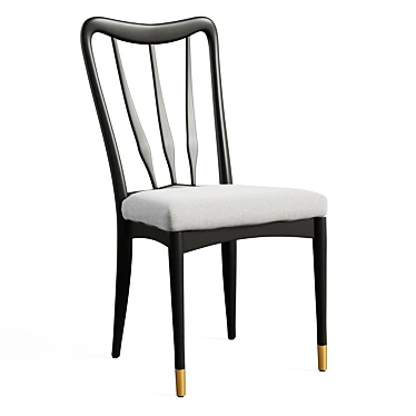 Scandinavian Elegance: Haverhill Dining Chair 3D model image 1 