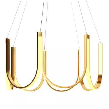 Modern U7 Pendant Light by ARPEL 3D model image 1 