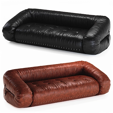 Italian Icon: Giovannetti Anfibio Sofa 3D model image 1 