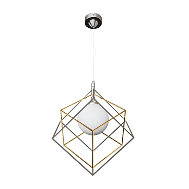 DeMarkt Prism Pendant Lamp 3D model image 1 