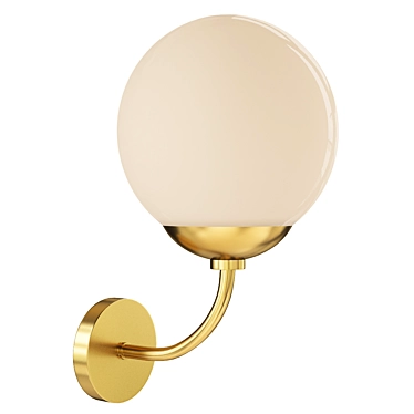 Elegant Mitzi Carrie Wall Sconce 3D model image 1 