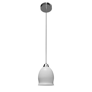 Elegant Pendant Lamp "Losk 3D model image 1 